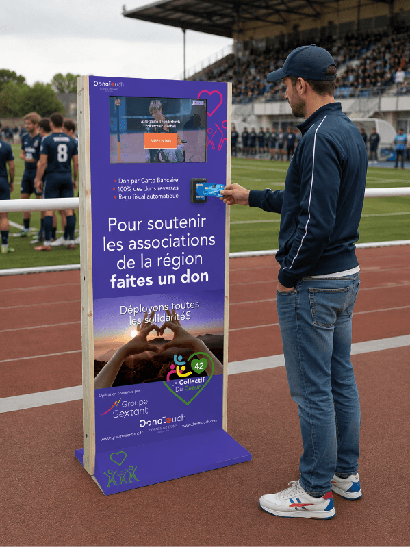 borne de dons nova