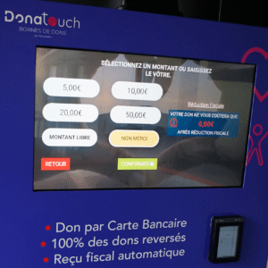 borne de dons Nova